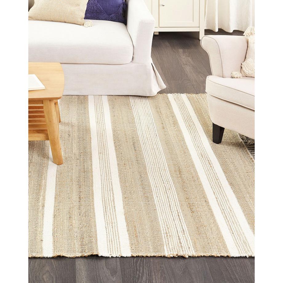Beliani Teppich aus Jute Boho TALPUR  