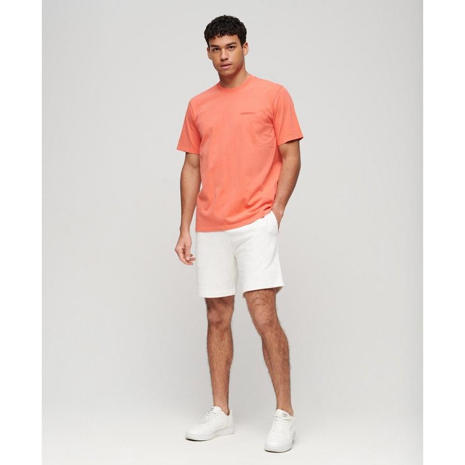 Superdry weites, überfärbtes t-shirt  