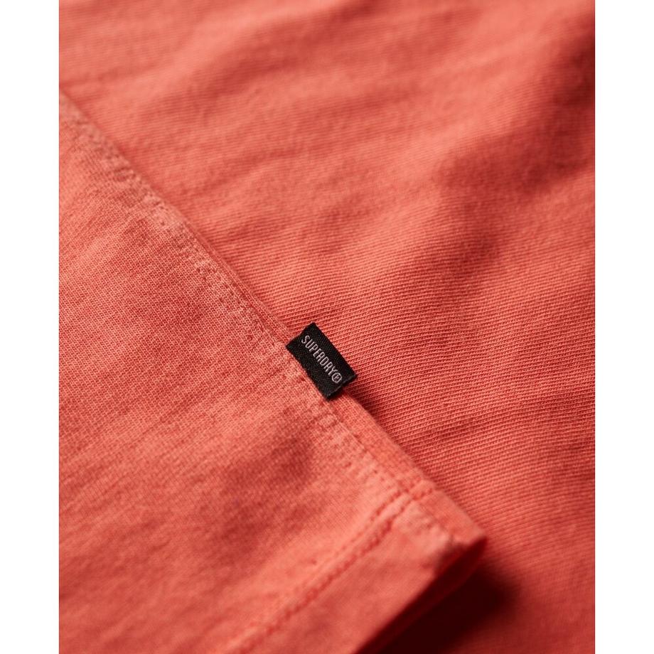 Superdry weites, überfärbtes t-shirt  