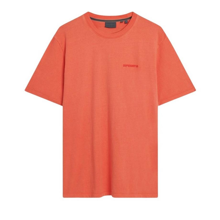 weites, überfärbtes t-shirt