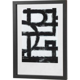 mutoni Cadre photo Blake bois noir 70x50  