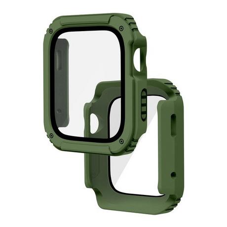 Avizar  Coque Intégrale Apple Watch 3, 2, 1 Kaki 