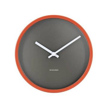 Wanduhr Mocca ohne Batterie, D: 30 cm