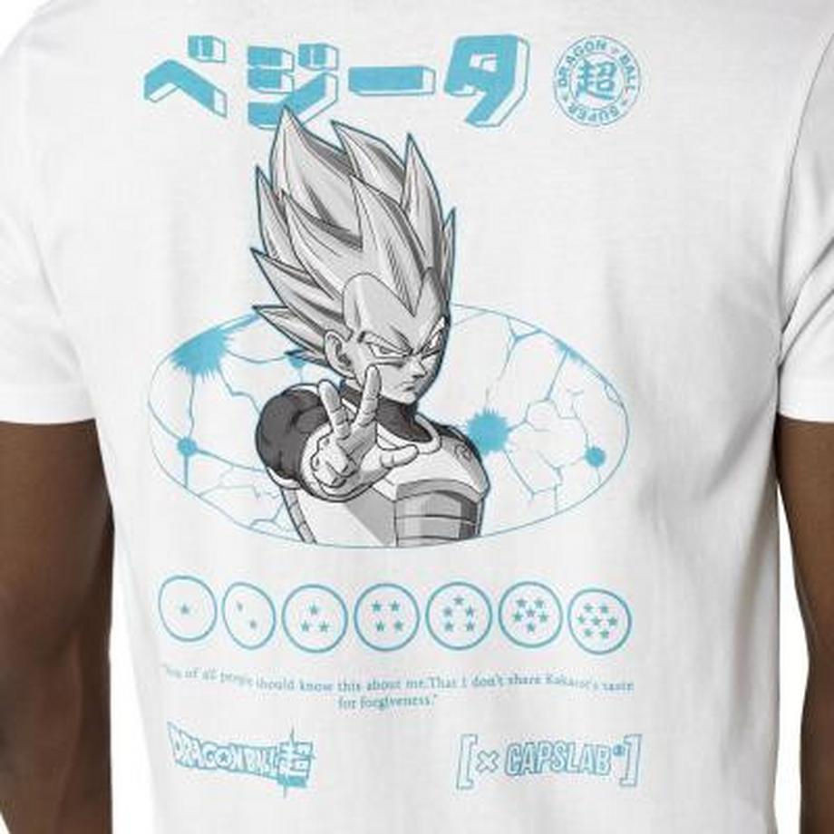 Capslab Dragon Ball SSJ Blue Vegeta T-Shirt  