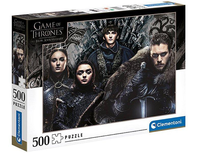 Clementoni  Puzzle Game of Thrones (500Teile) 