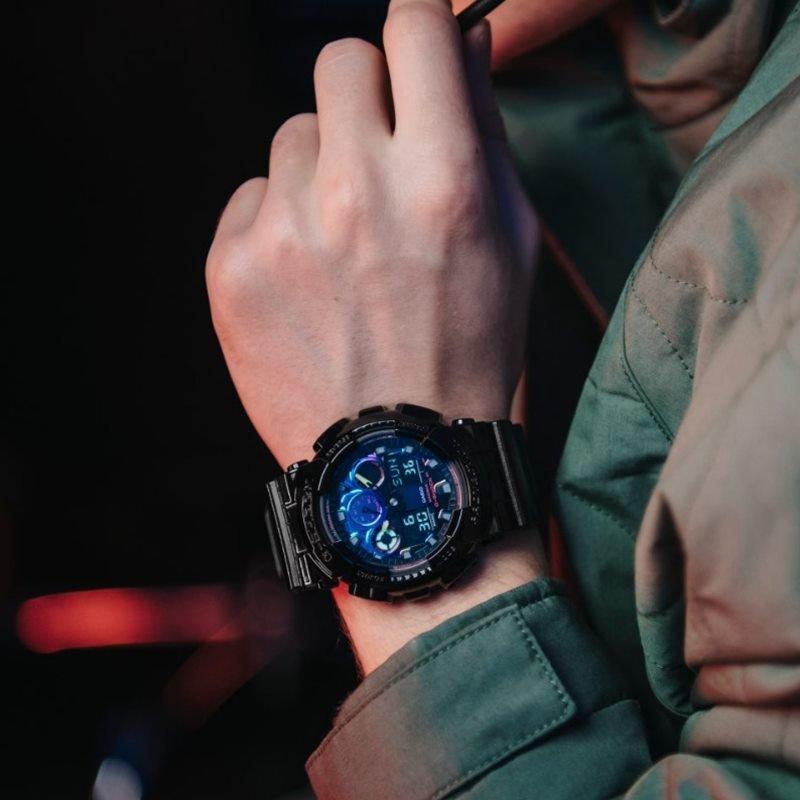 CASIO  G-Shock GA-100RGB-1AER Gamers Rainbow 0 Gamers RGB 