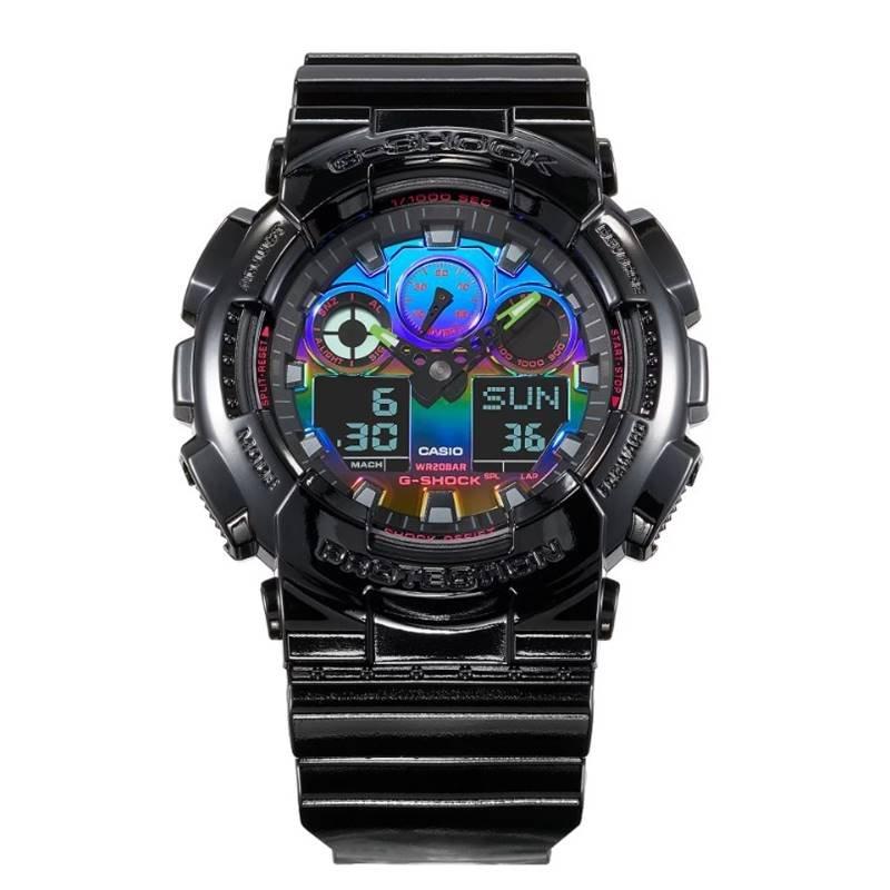 CASIO  G-Shock GA-100RGB-1AER Gamers Rainbow 0 Gamers RGB 