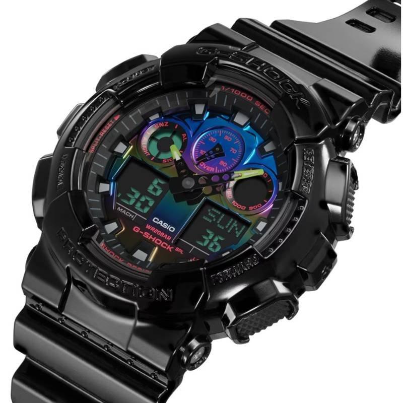 CASIO  G-Shock GA-100RGB-1AER Gamers Rainbow 0 Gamers RGB 