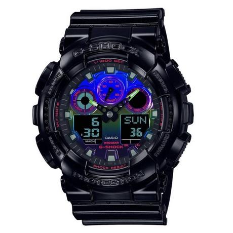 CASIO  G-Shock GA-100RGB-1AER Gamers Rainbow 0 Gamers RGB 