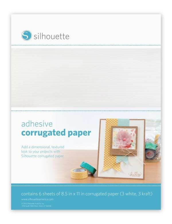 Silhouette  Silhouette MEDIA-COR-ADH papier créatif 6 feuilles 