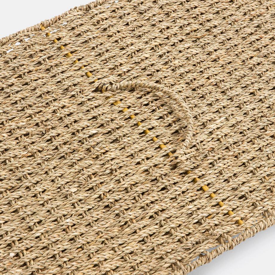 La Redoute Intérieurs Malle pliable en jonc de mer L60 cm  