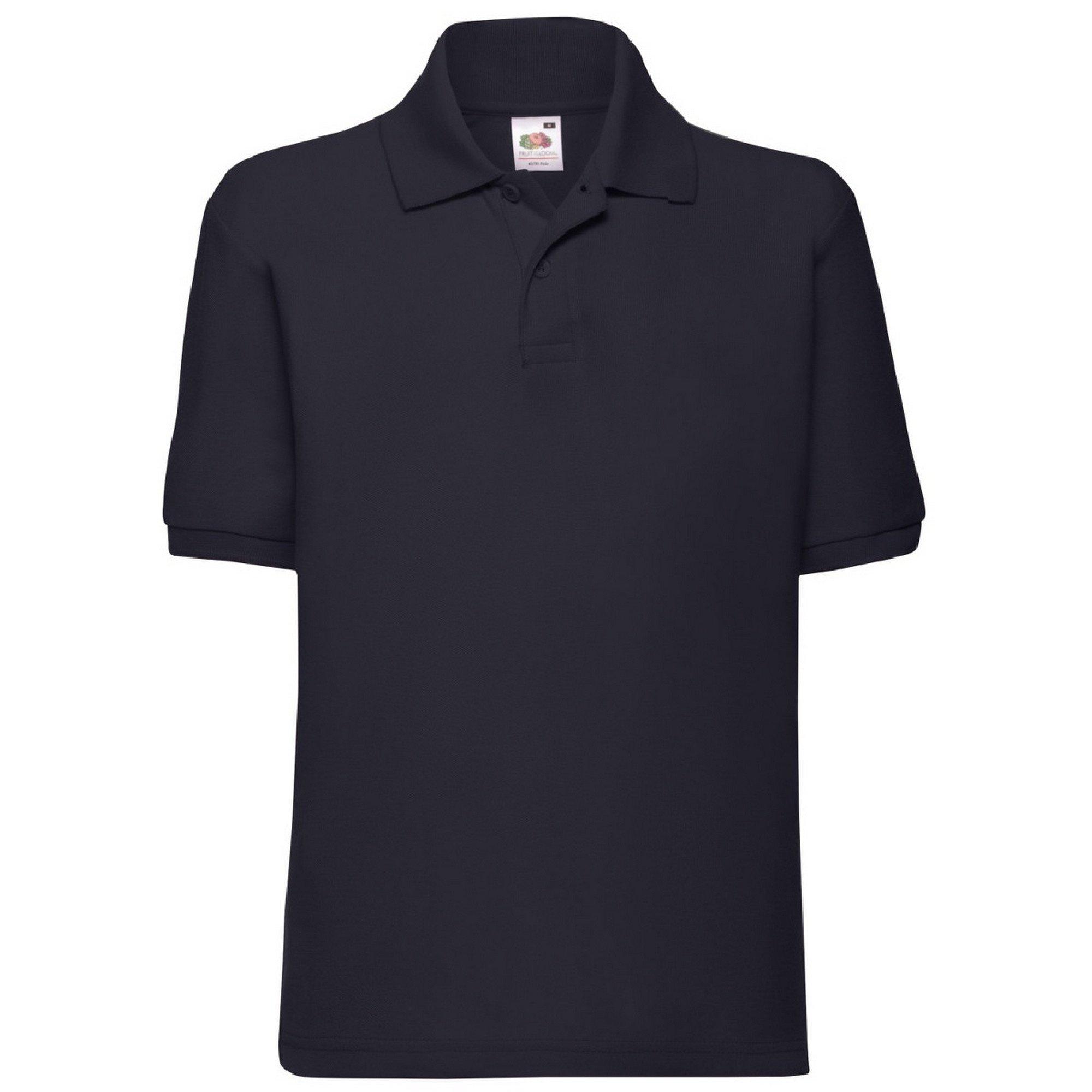 Image of Polo Shirt, Kurzarm (2 Stückpackung) Jungen Marine 7-8A
