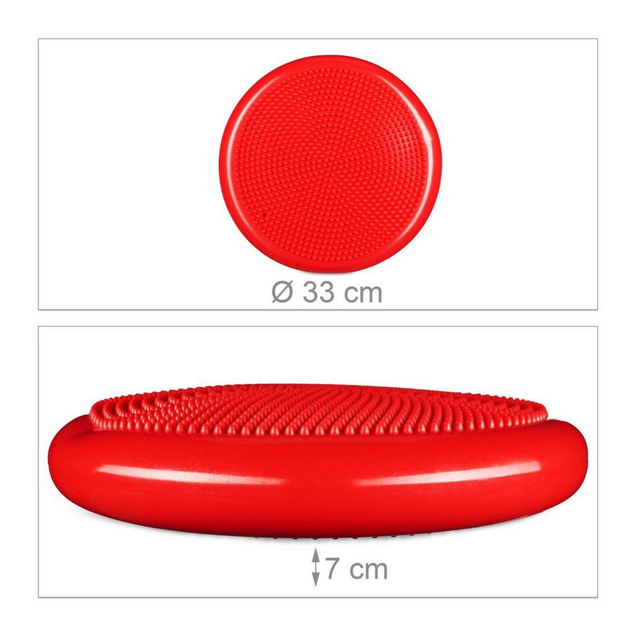 Northix  Coussin d'équilibre 33 cm avec pompe à air 