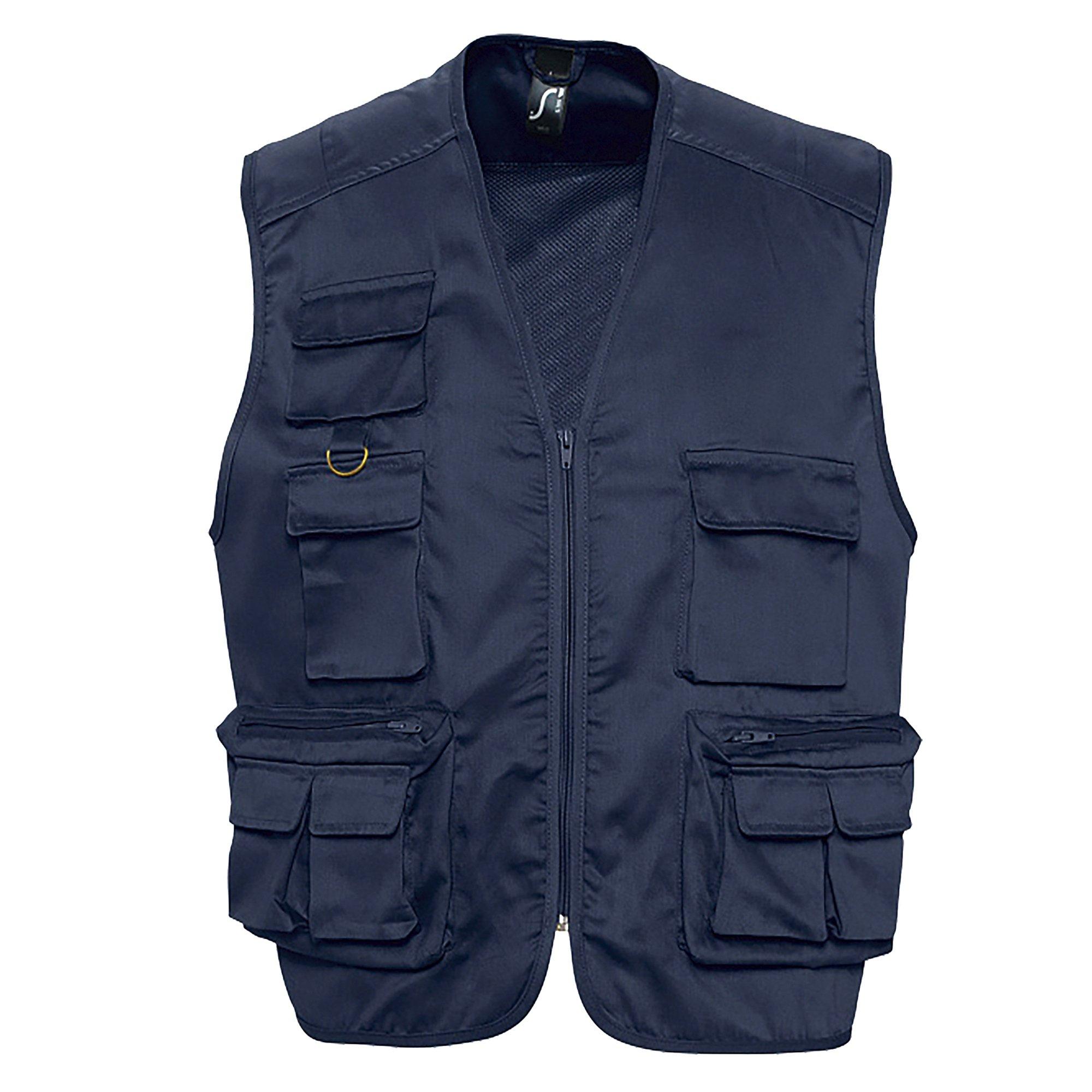 Image of Wild Weste Bodywarmer Mit Reißverschluss Und Taschen Damen Marine 3XL
