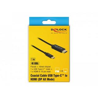 DeLock  Kabel USB Type-C - HDMI koaxial Kabel 