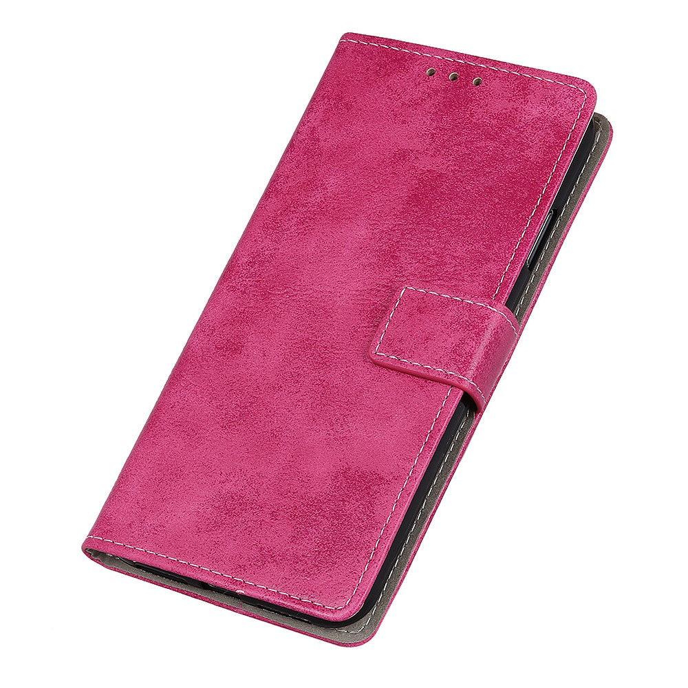 Cover-Discount  Nokia 5.3 - ÉTui Vintage Aspect Daim 