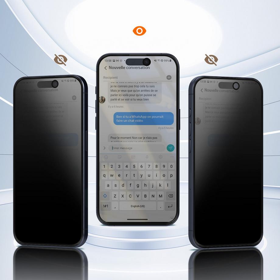 Avizar  Privacy Displayfolie iPhone 16 Pro 