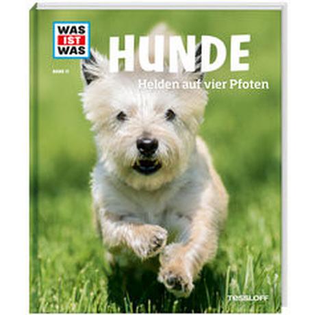 WAS IST WAS Band 11 Hunde. Helden auf vier Pfoten Paxmann, Christine; Brandstetter, Johann (Illustrationen); Milan Illustrations Agency, Elisabetta Ferrero (Illustrationen); Schlegel, Gerhard (Illustrationen) Couverture rigide 