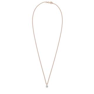 Elli  Collier Femmes Basique Pendentif Solitaire Avec Cristal 