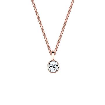 Halskette Basic Solitär Kristalle