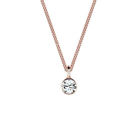 Elli  Halskette Basic Solitär Kristalle 