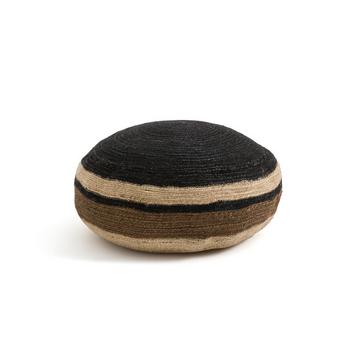 Pouf jute tressé