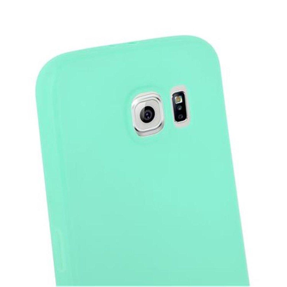 Cadorabo  Housse compatible avec Samsung Galaxy S6 - Coque de protection en silicone TPU flexible 