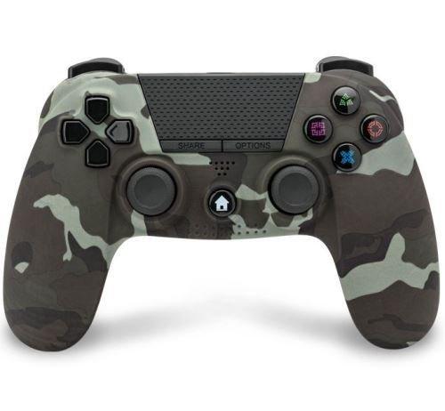 Image of Under Control Manette PS4 Under Control Bluetooth Camouflage avec Prise Jack 3.5 mm