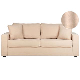 Beliani 3 Sitzer Sofa aus Cord Modern FALUN  