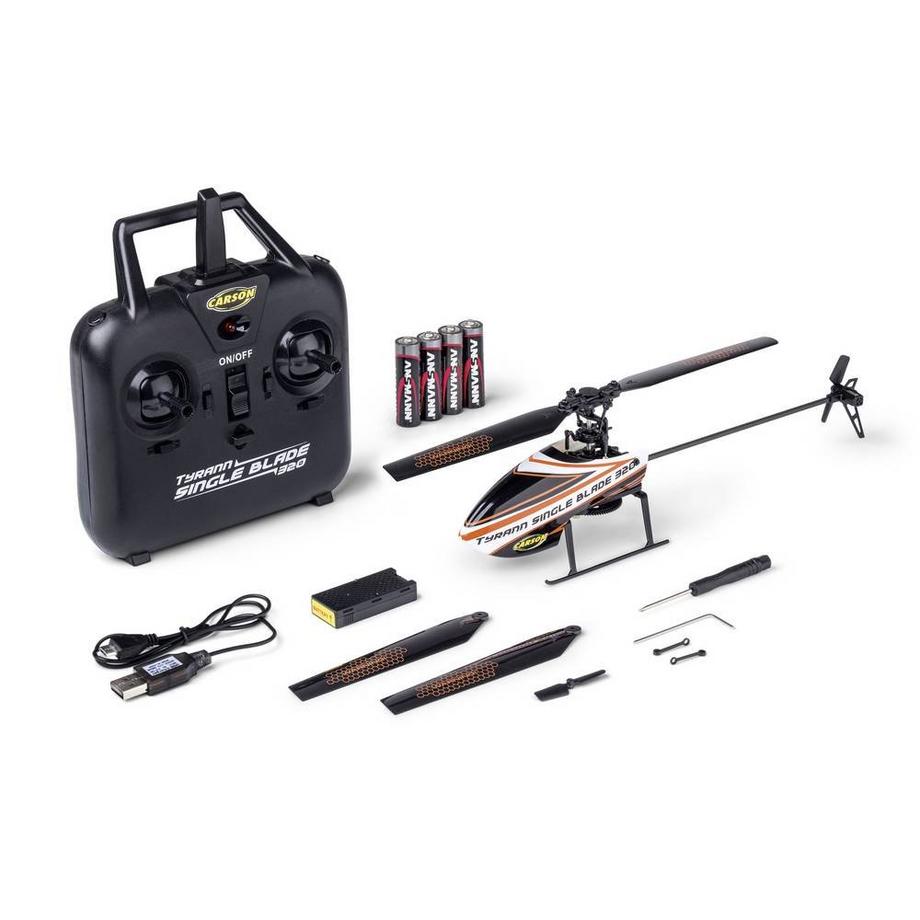 Carson  Tyrann Single Blade 320 2.4G 100%RTF ora RC Hubschrauber RtF 
