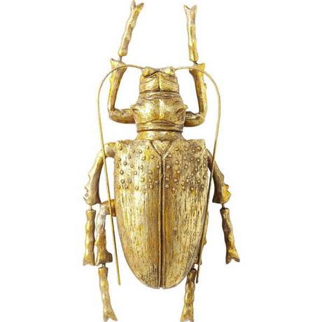 KARE Design Wandschmuck Longicorn Beetle Gold  