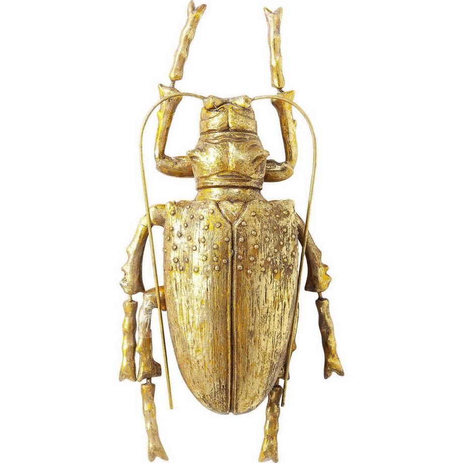 Wandschmuck Longicorn Beetle Gold