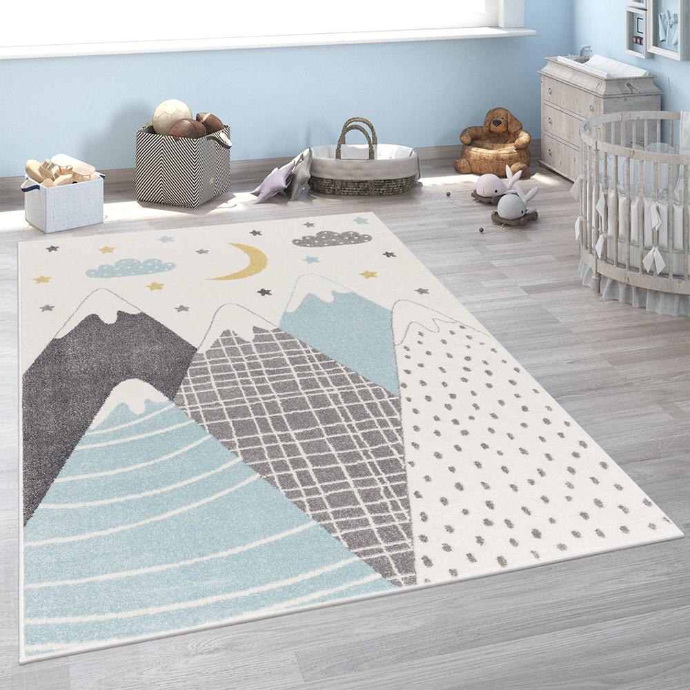 Paco Home Nature des montagnes de tapis pour enfants  