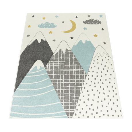 Paco Home Nature des montagnes de tapis pour enfants  