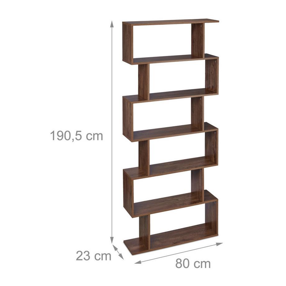 B2X Hohes Bücherregal  