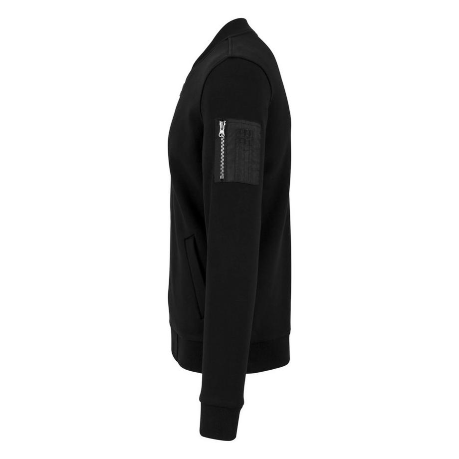 URBAN CLASSICS Bomberjacke mit gerippten Bündchen  