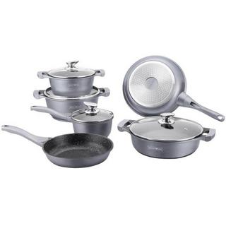 Royalty Line Bratpfannen- und Kochtopfset, 6 Kochgeschirr - Grau  