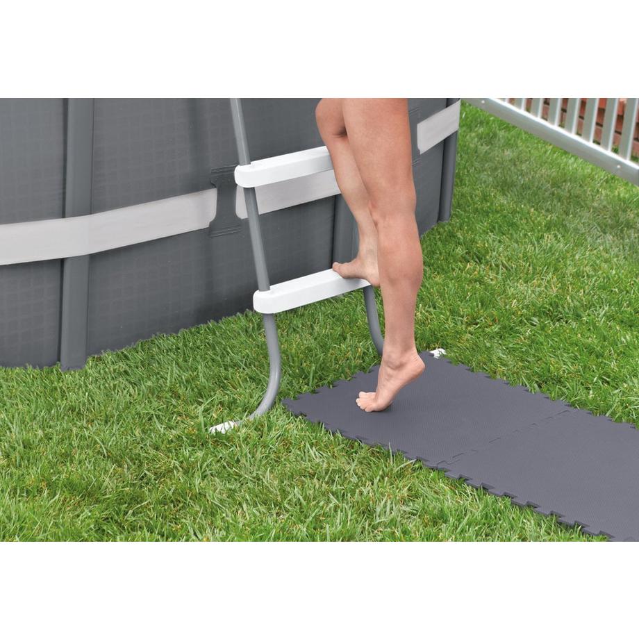 Intex  Tapis en mousse Puzzles 50x50cm 8 pièces sous la piscine INTEX 29084 