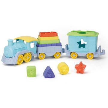 Train Stack & Sort Green Toys