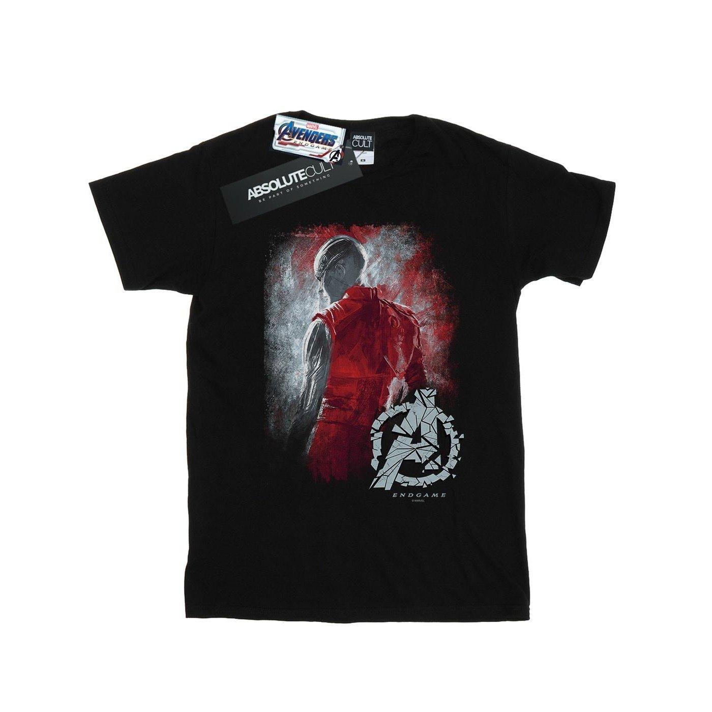 Image of Avengers Endgame Nebula Brushed Tshirt Damen Schwarz XL