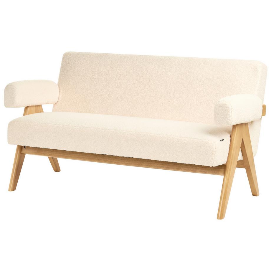 Beliani Wohnzimmer Set aus Bouclé  TAMRE  
