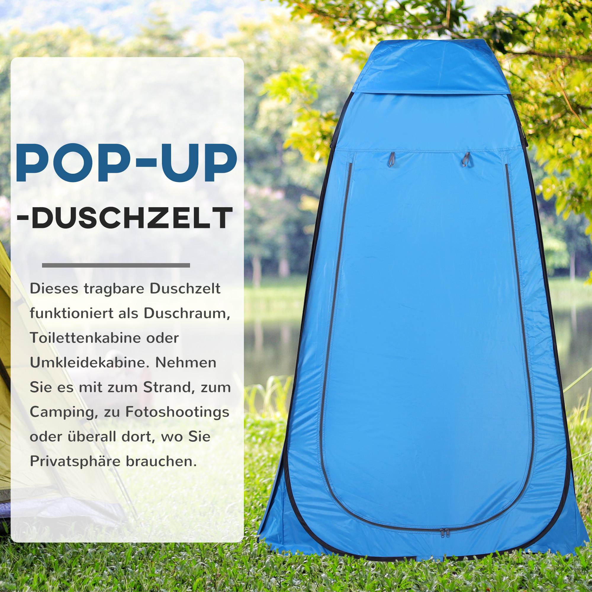 Outsunny  Pop up Toilettenzelt 