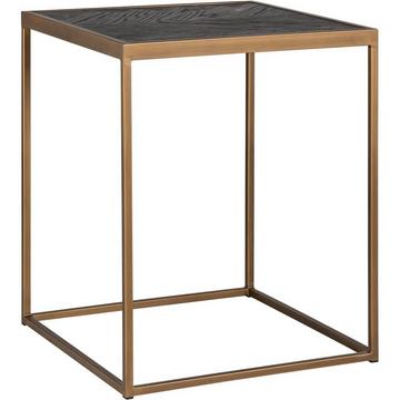 Table d'appoint Blackbone laiton noir 50