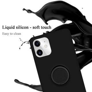 Cadorabo  Housse compatible avec Apple iPhone 11 - Coque de protection en silicone TPU flexible avec anneau 