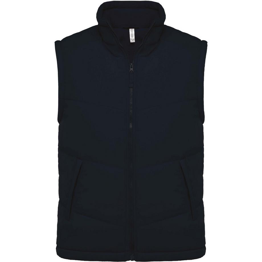 Kariban Ärmellose wattierte Gilet mit Fleecefutter  