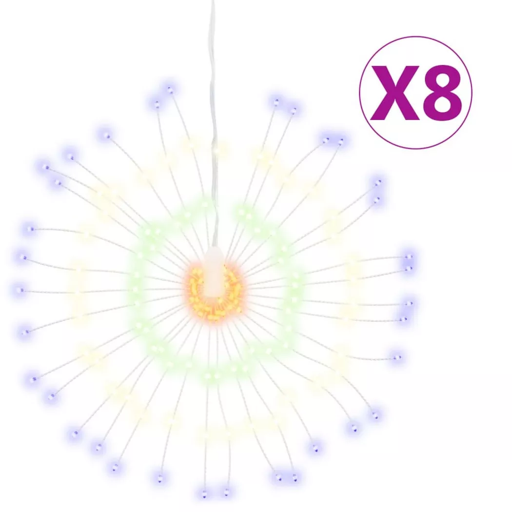 VidaXL - Lumière de noël étoile, One Size, Multicolor