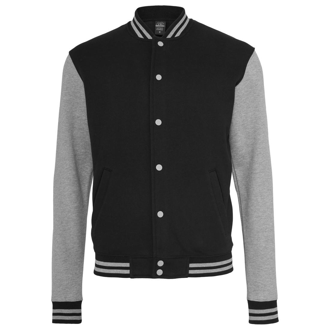Image of Urban Classic 2-farbige College-sweatjacke Unisex XL