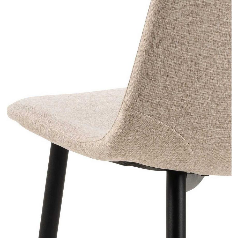 mutoni Sedia da pranzo Cordelia beige (1 pezzo)  