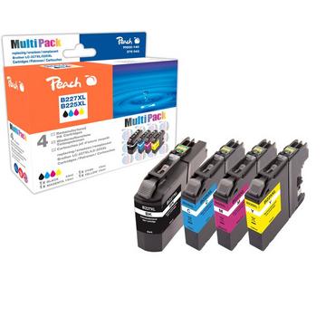 Tinte Brother LC-225/7XL Multi 1x34, 3x15 ml, bk, c, m, y