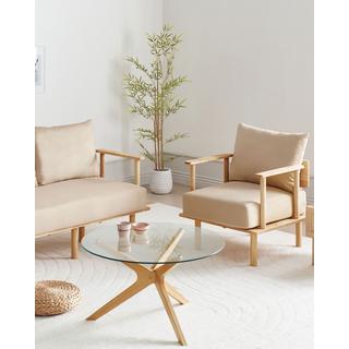 Beliani Fauteuil en Polyester Scandinave ASKER  